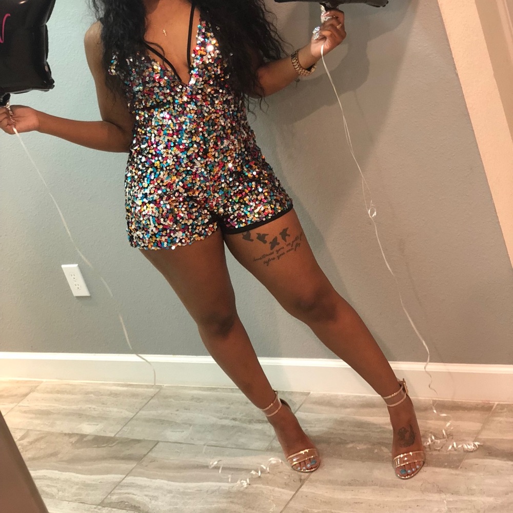 Sequin Romper - image 1